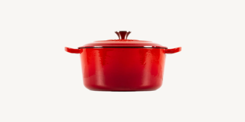 Litinový hrnec Cocotte pro pomalé vaření, pečení i dušení.