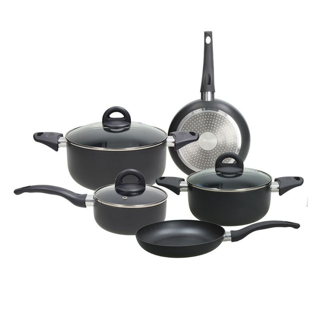 8dílná sada nádobí Tognana Charcoal - kompatibilní s indukcí - YUMMA