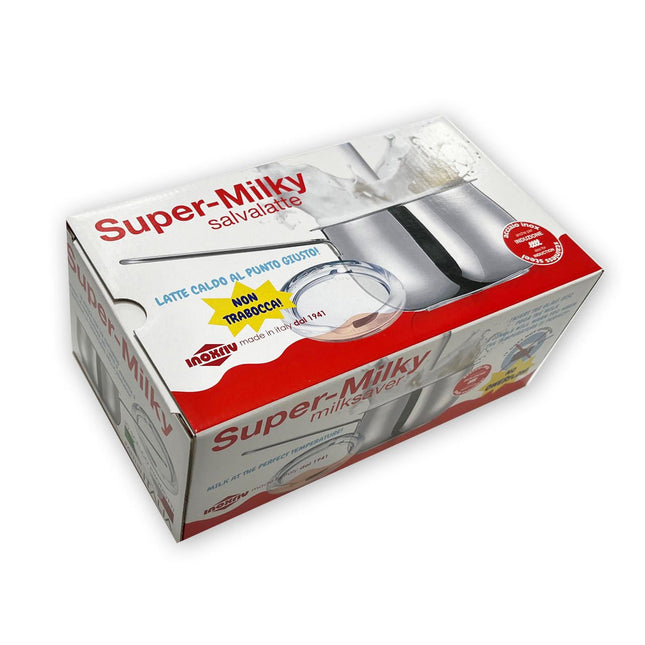 Nerezový hrnec na mléko Inoxriv Supermilky 12 cm se signalizací – proti přetečení a pěně - YUMMA