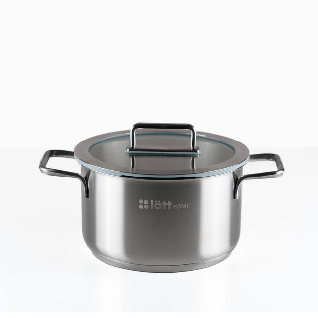 Nerezový hrnec 3,5 l s poklicí LattHome Vita ø 20 cm – Full Induction - YUMMA