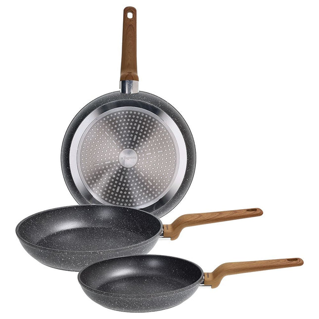 Sada 3 pánví Tognana Wild Stone – Ø 20, 24, 28 cm - YUMMA