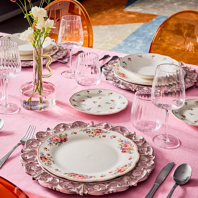 18dílný porcelánový jídelní servis Tognana Poema Camargue - YUMMA
