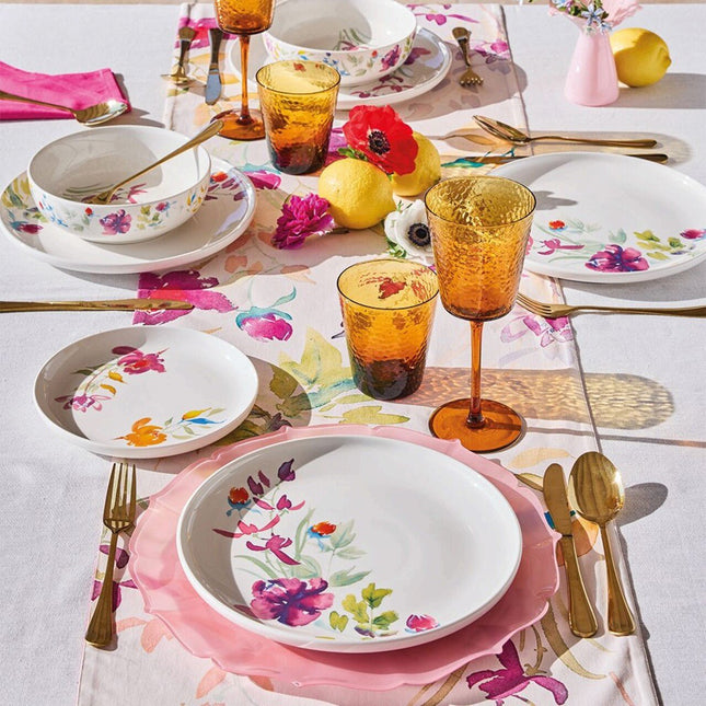 18dílná porcelánová jídelní sada Tognana Edge Iris - YUMMA