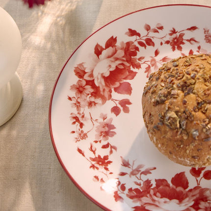 18dílná porcelánová jídelní sada Tognana Charlotte Rosso - YUMMA