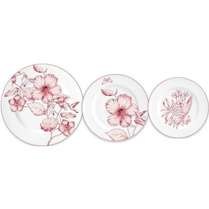 18dílná porcelánová jídelní sada Tognana Colibri - YUMMA
