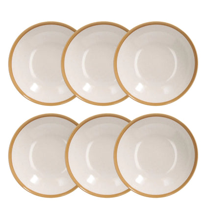 Keramické polévkové talíře Ø 21 cm Tognana Louise 6 ks