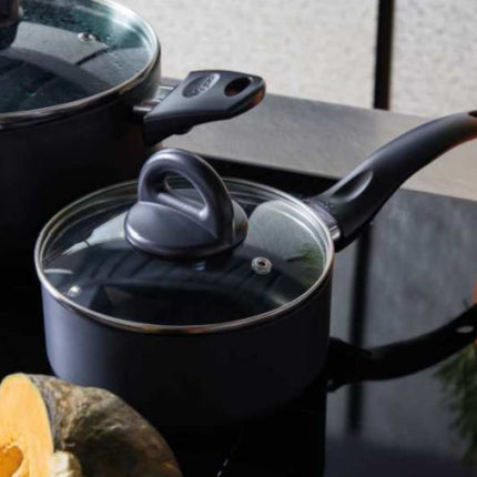 8dílná sada nádobí Tognana Charcoal - kompatibilní s indukcí - YUMMA