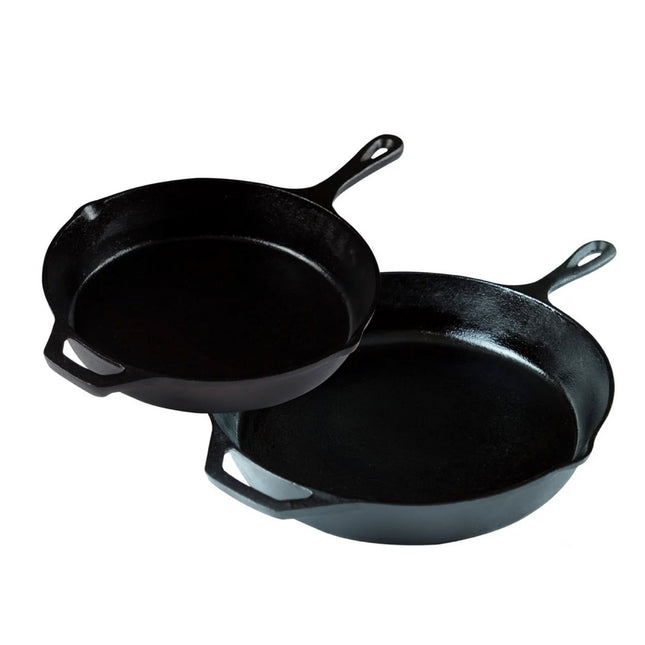 Sada litinových pánví Crucible Cookware 30,5 cm a 26 cm - YUMMA