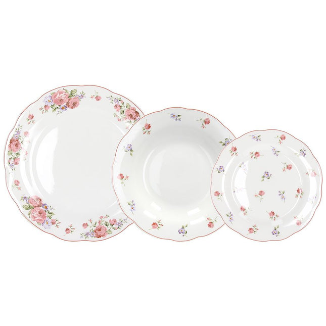 18dílný porcelánový jídelní servis Tognana Poema Camargue - YUMMA