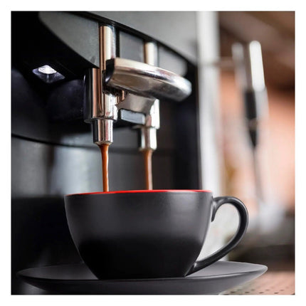 Sada 6 keramických šálků na cappuccino Miamio Le Papillon 175 ml s podšálky a stojanem - YUMMA