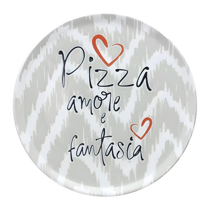 Pizzový talíř Tognana CINZIA Láska pizza 33 cm - YUMMA