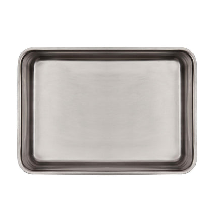Prémiový nerezový vysoký pekáč Inoxriv 36×25 cm se skleněnou poklicí - YUMMA