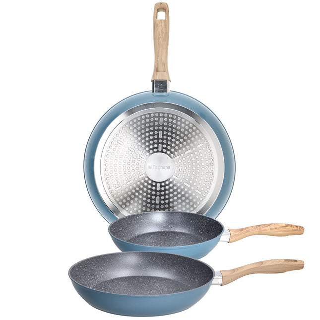 Sada 3 pánví Tognana Skyline Stone Skys – Ø 20, 24, 28 cm - YUMMA