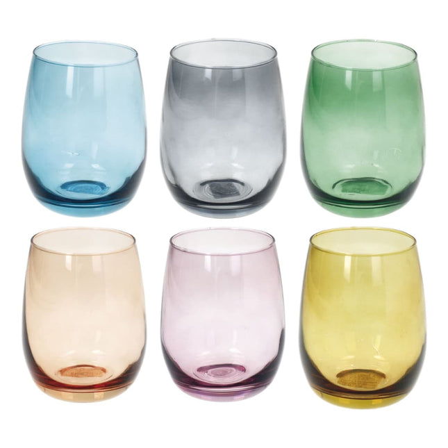 Sada sklenic Tognana Tulip Rhapsody 400 ml 6 ks - vícebarevné - YUMMA