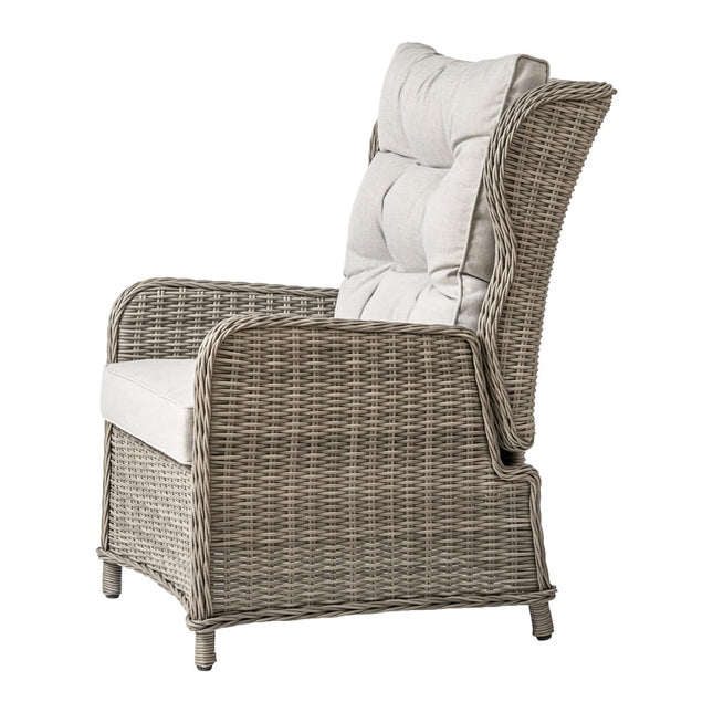 Zahradní jídelní sestava Esti&Esta Verdi pro 7 osob s nastavitelným stolem - YUMMA