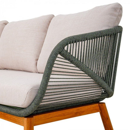 Zahradní relaxační sestava AURO CS pro 5 osob s velkou pohovkou - YUMMA