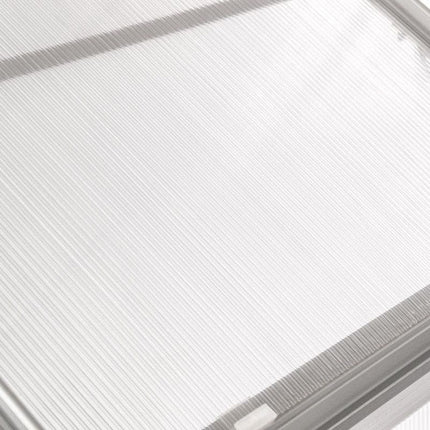 Zahradní skleník Mirpol z polykarbonátu 2,5 X 4,3 X 2,05 m