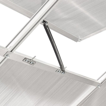 Zahradní skleník Mirpol z polykarbonátu 2,5 X 4,3 X 2,05 m