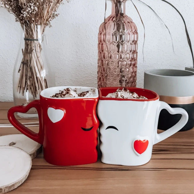 Sada 2 keramických líbacích hrníčků Miamio 300 ml - YUMMA