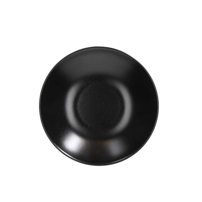 Keramický hluboký talíř Tognana Ritual Nero 22 cm - černý - YUMMA