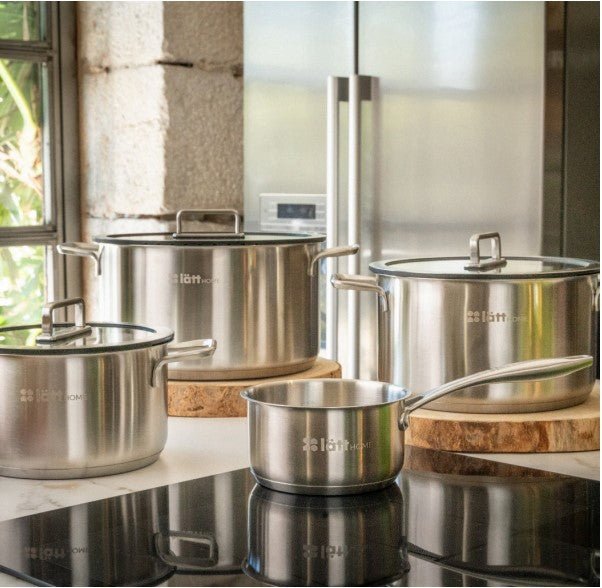 Nerezový rendlík LattHome Vita ø 16 cm, 1,5 l – Full Induction - YUMMA