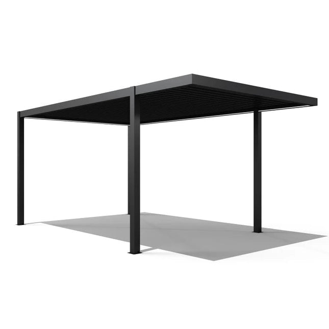 Přístřešek Esti&Esta pro auto na hliníkovém rámu s integrovaným LED osvětlením