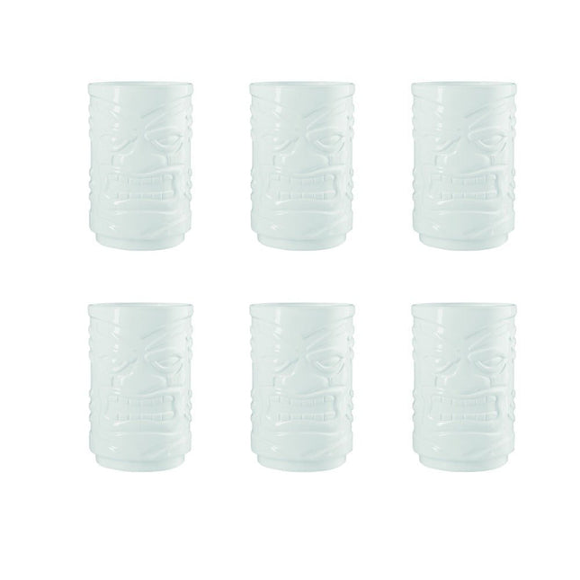 Sada sklenic Tognana Maui Tiki 330 ml 6 ks - bílá barva - YUMMA