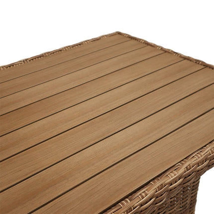 Zahradní modulární rohová sestava Esti&Esta Porto s nastavitelným stolem